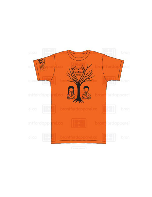 Orange shirt
